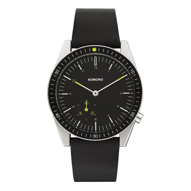 Ray Legacy Leather Watch - Adult Collection -   Black