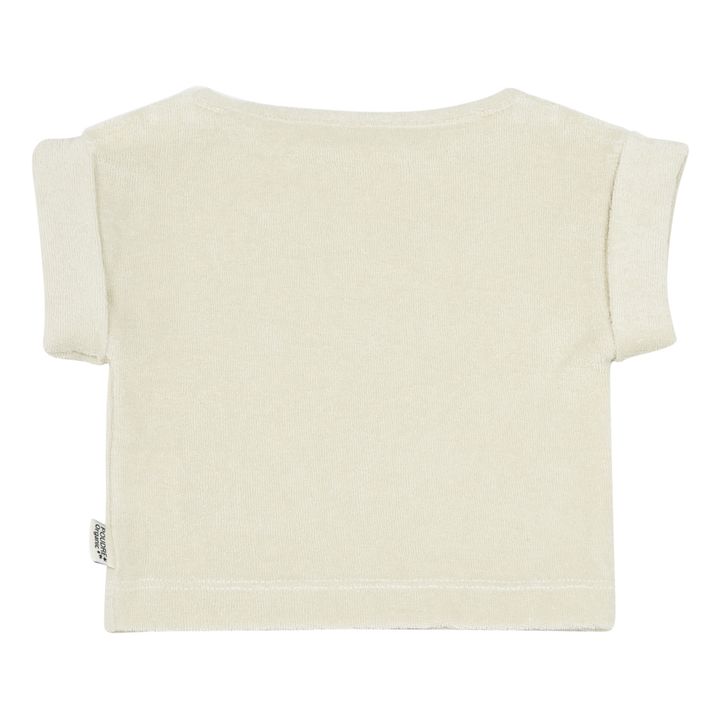 T-Shirt in spugna in cotone bio Laurier | Bianco- Immagine del prodotto n°1