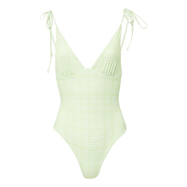 Olympia One Piece Reversible Swimsuit  | Green
