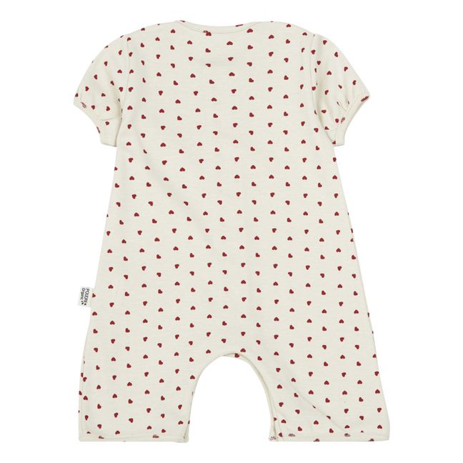 Fennel Organic Cotton Culottes  | Red