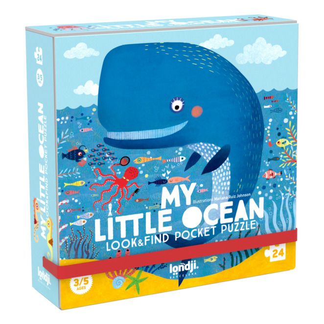 Londji - Puzzle My Little Ocean - 24 pièces - Multicolore