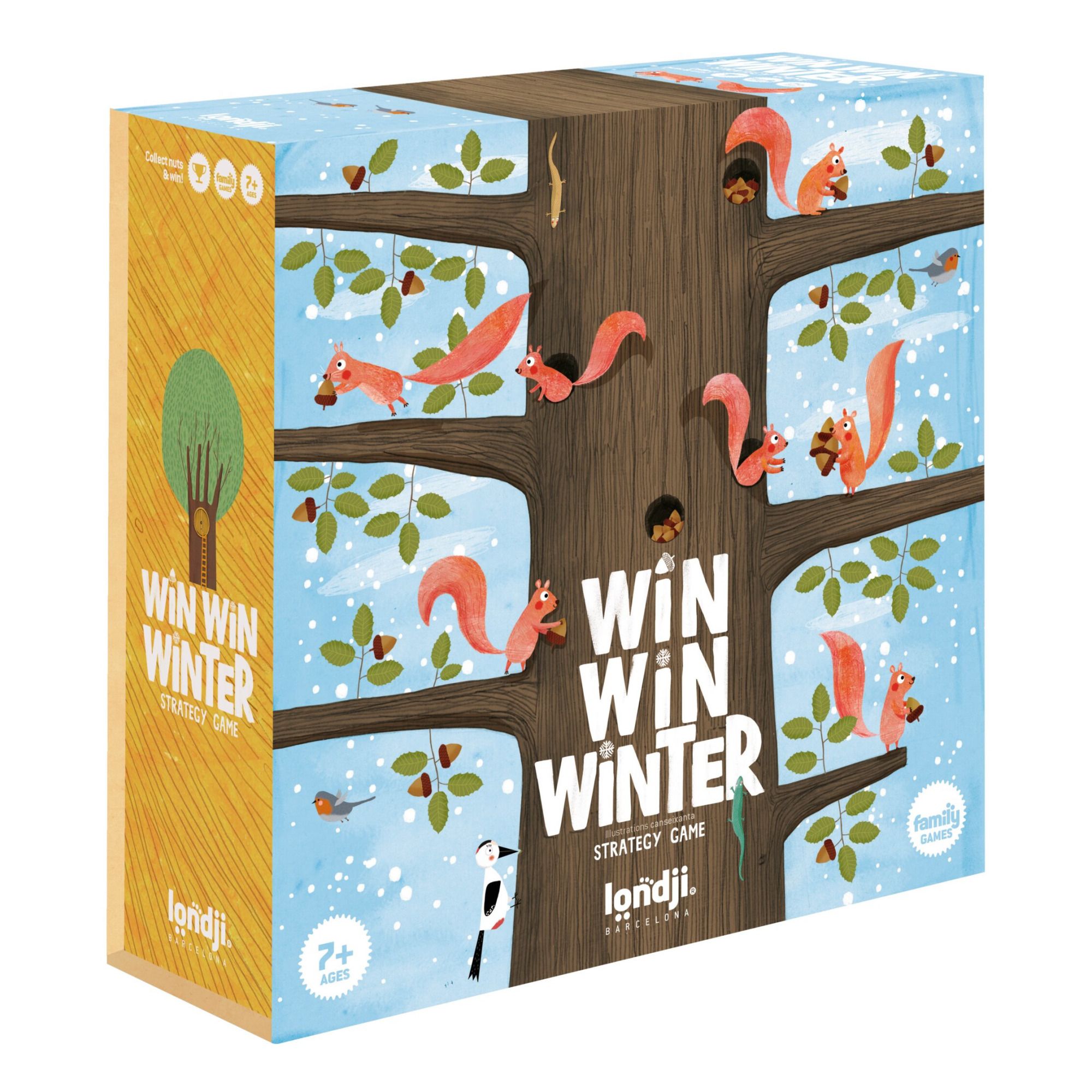Londji - Jeu de stratégie - Win Win Winter - Multicolore