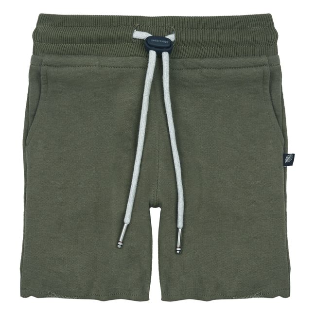 Fleece-Shorts Khaki