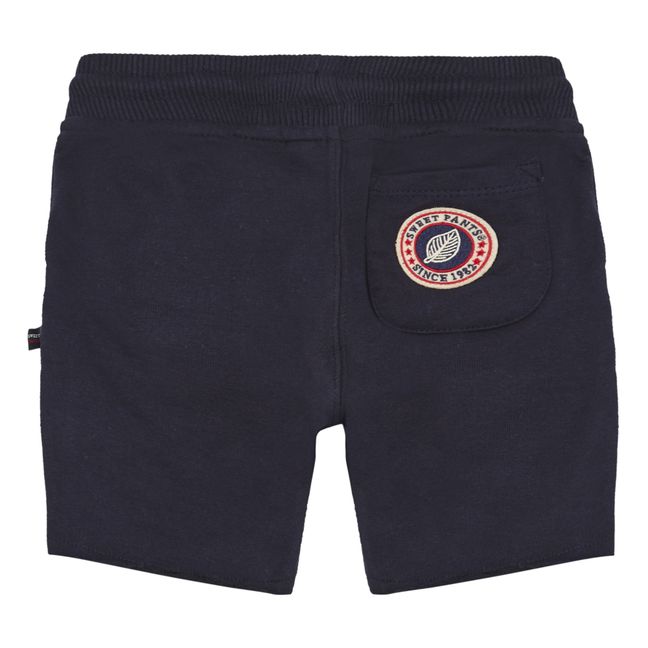 Fleece-Shorts Navy