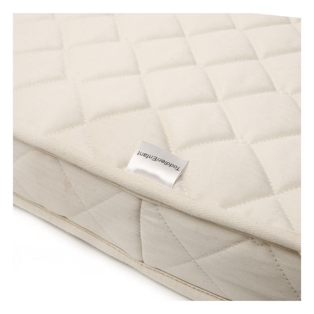 Matelas Pour Lit Bebe Evolutif Kimi En Fibre De Coco Blanc