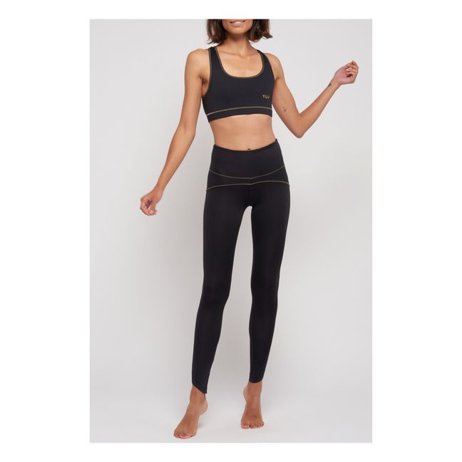 Anahata Crop Top  | Black