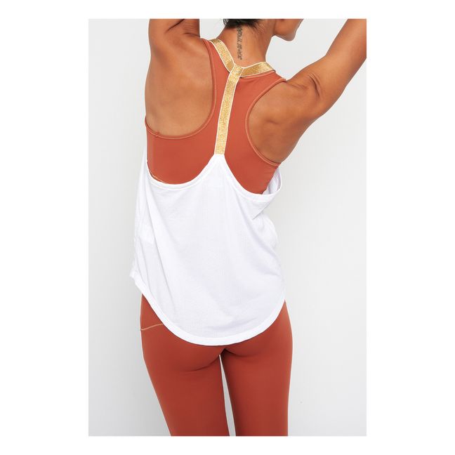 Camiseta de asas Leotee | Blanco