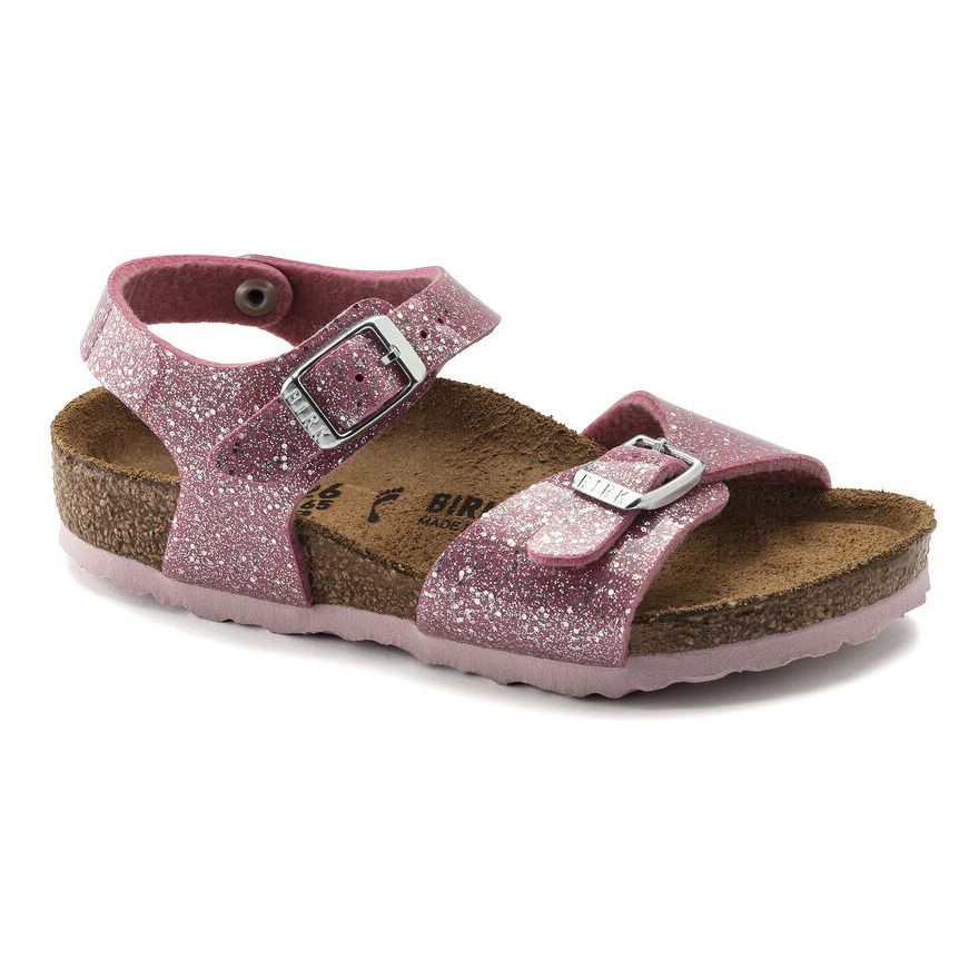 Birkenstock - Sandales Rio Plain - Fille - Rose