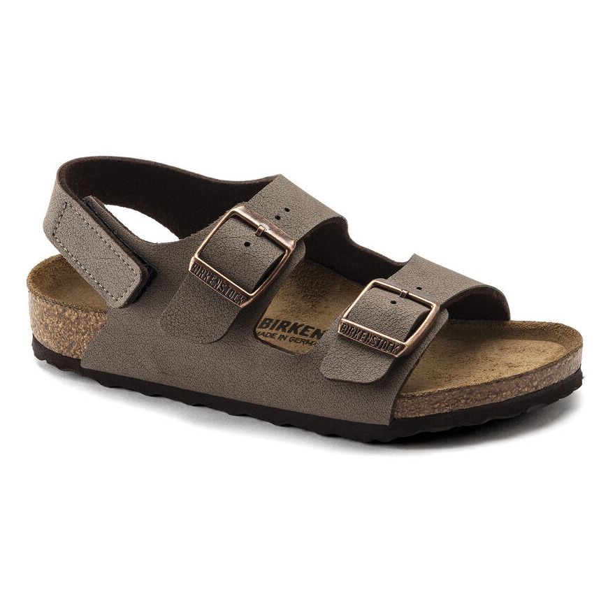 Birkenstock - Sandales Milano - Fille - Chocolat