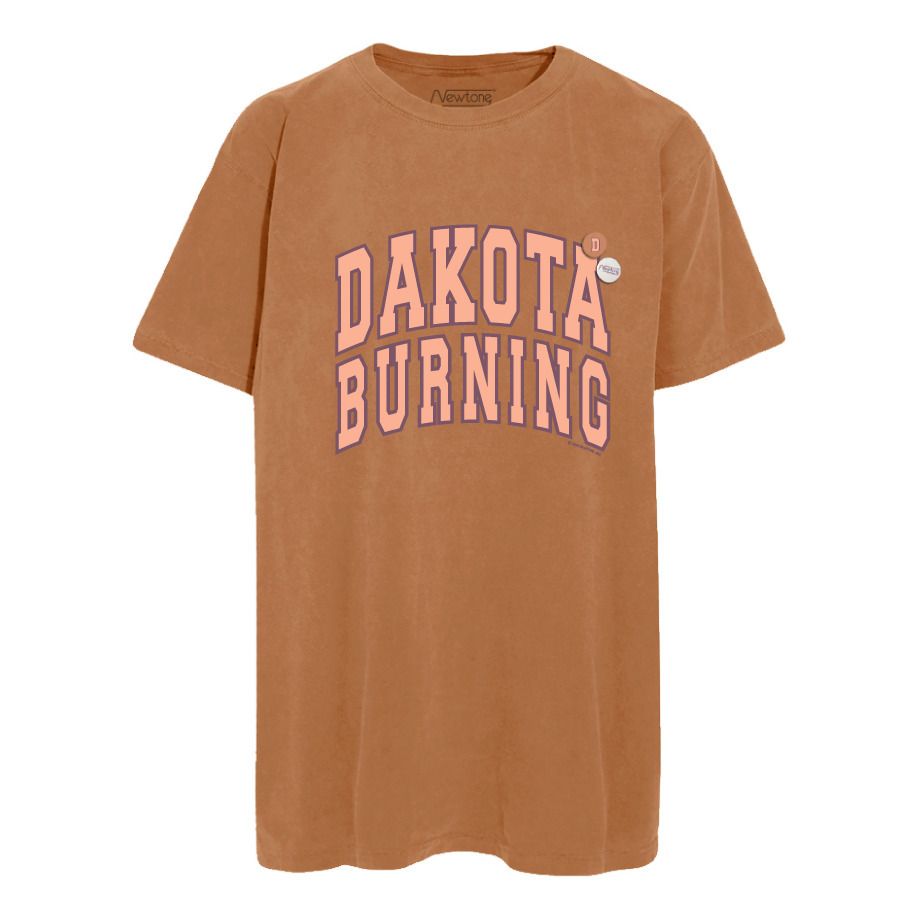 Newtone - T-Shirt Dakota - Femme - Ocre