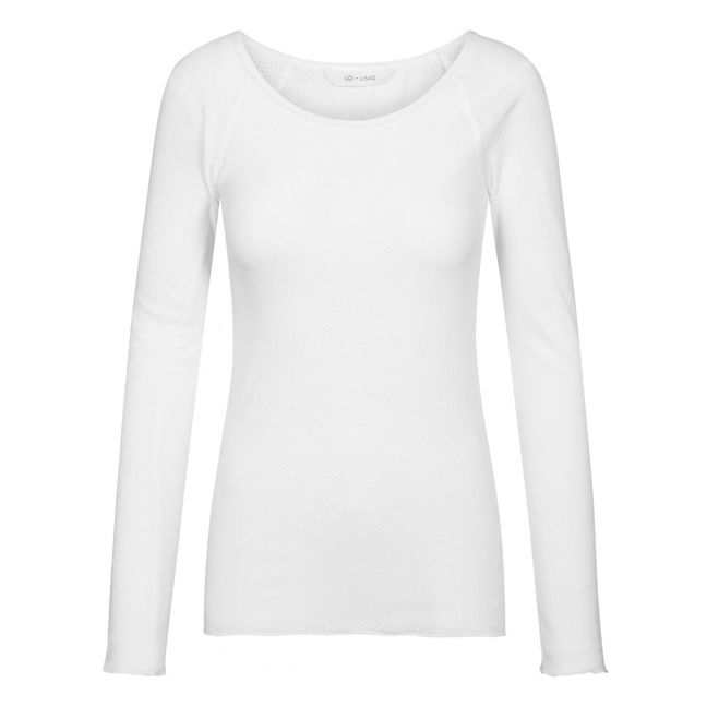 Camiseta Celia algodón orgánico Blanco