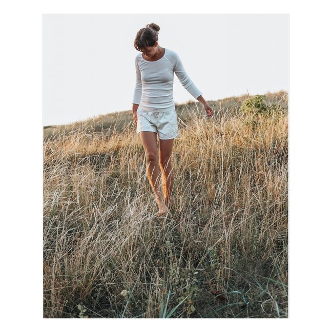 T-Shirt Celia in cotone Bio | Bianco