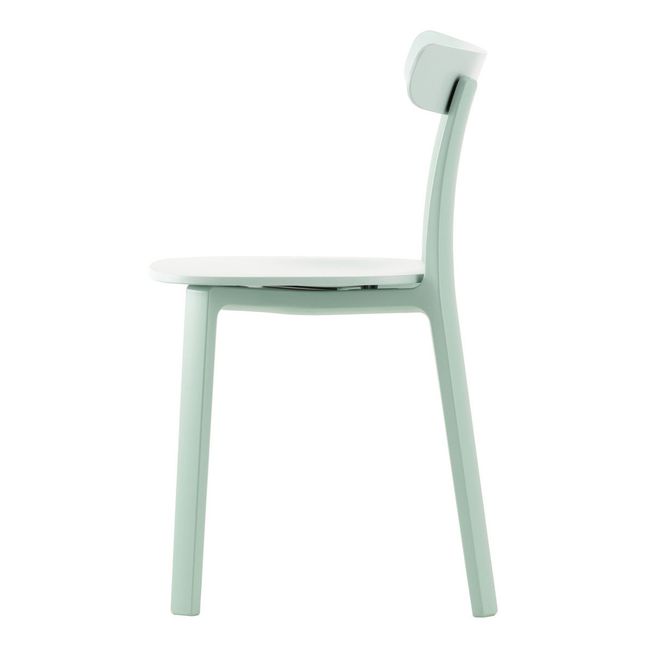 Stuhl Morrison All plastic | Blaugrau