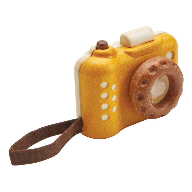 plan toys wooden camera