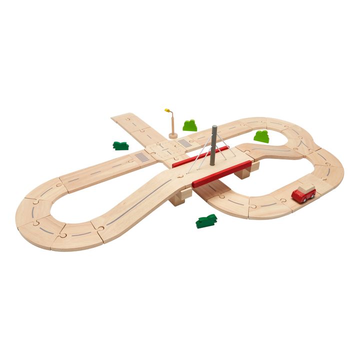 Wooden Car Circuit and Accessories- Product image n°0