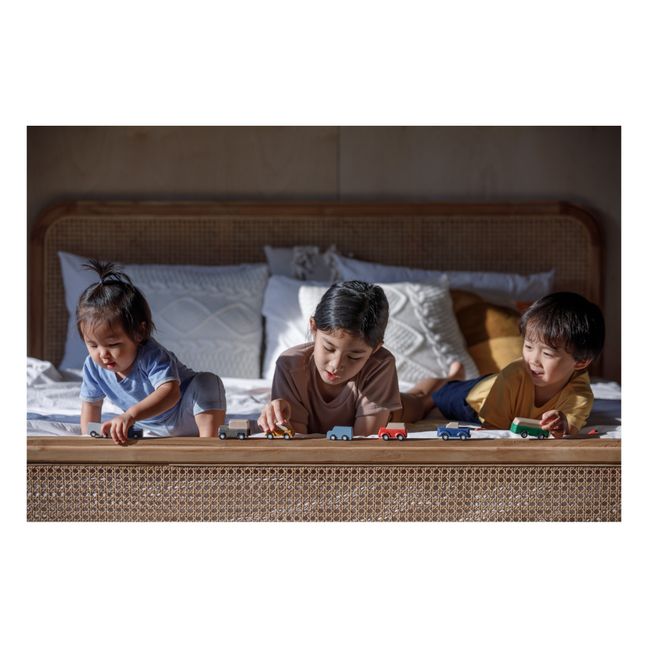 Mini véhicules en bois - Set de 5