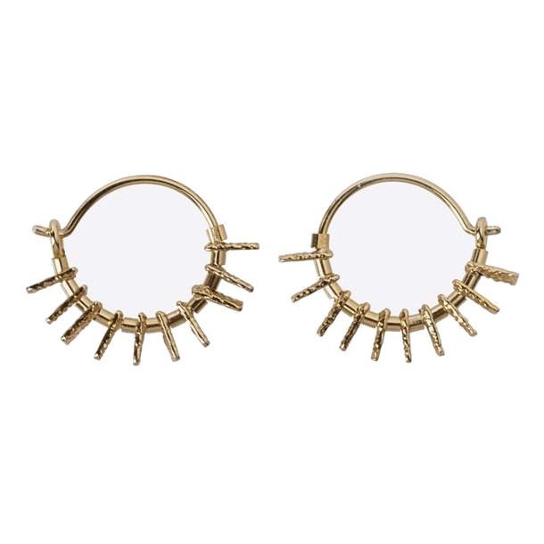 Pendientes de aro My Small | Dorado