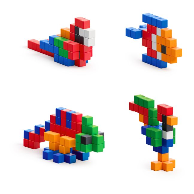 Magnetic Construction Set - Colourful Animals