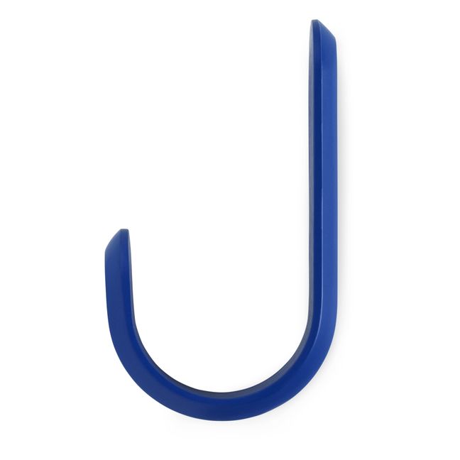 Patère Curve | Bleu roi
