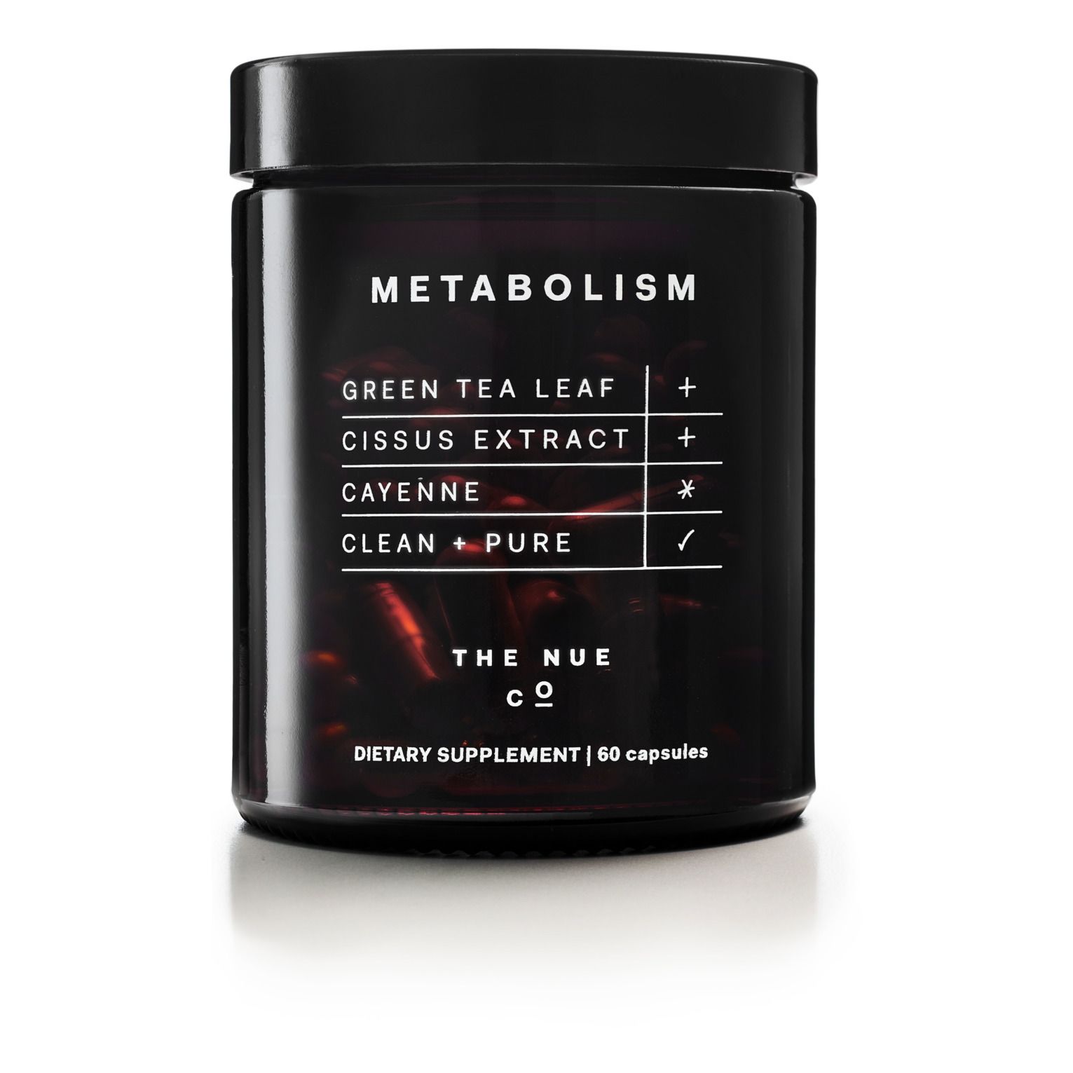 The Nue Co - Compléments alimentaires Métabolisme - 60 gélules - Marron