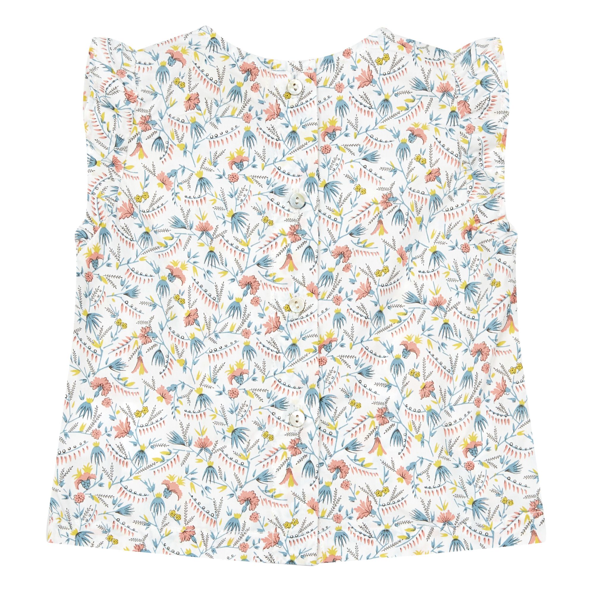 La Petite Collection - Exclusivité La Petite Collection x Smallable - Blouse Liberty - Fille - Ecru