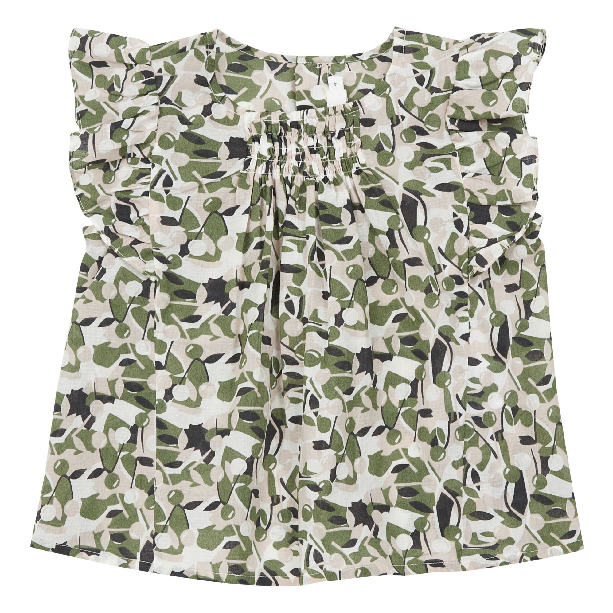 Bonpoint - Blouse Nilune - Fille - Vert kaki