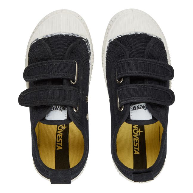 Baskets Scratchs Vegan | Noir