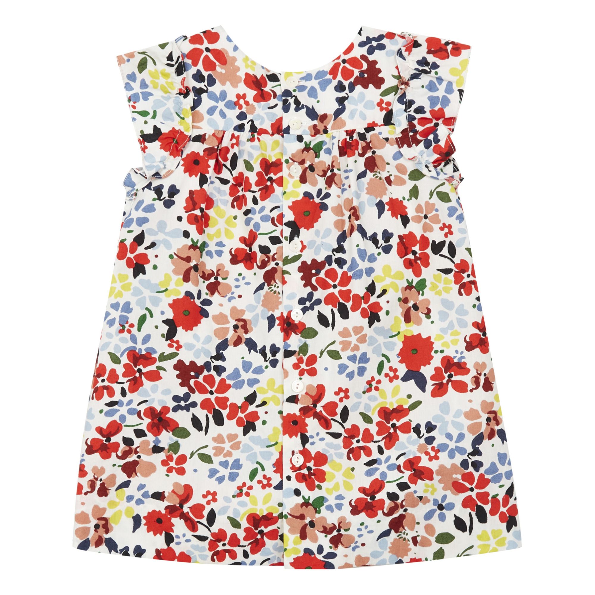 Bonpoint - Robe Laurie - Fille - Bleu marine