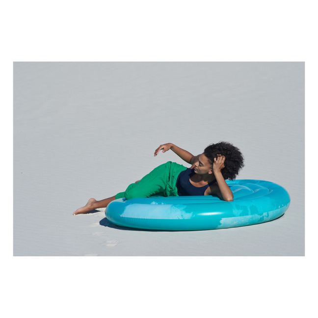 Goa Large Round Inflatable Mattress | Green