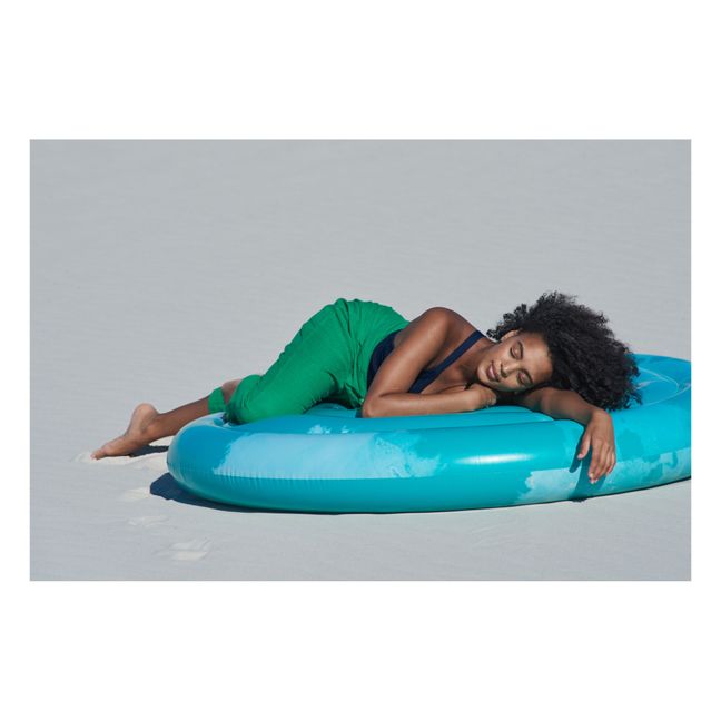Goa Large Round Inflatable Mattress | Green