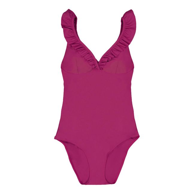 Alana Swimsuit  | Raspberry red