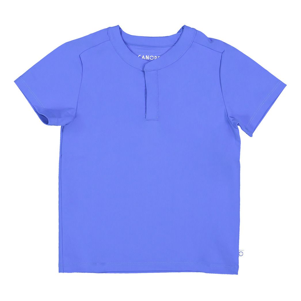 Canopea - T-Shirt Louis - Fille - Bleu indigo
