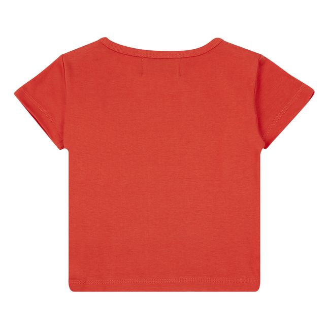 T-Shirt Bisou | Rosso