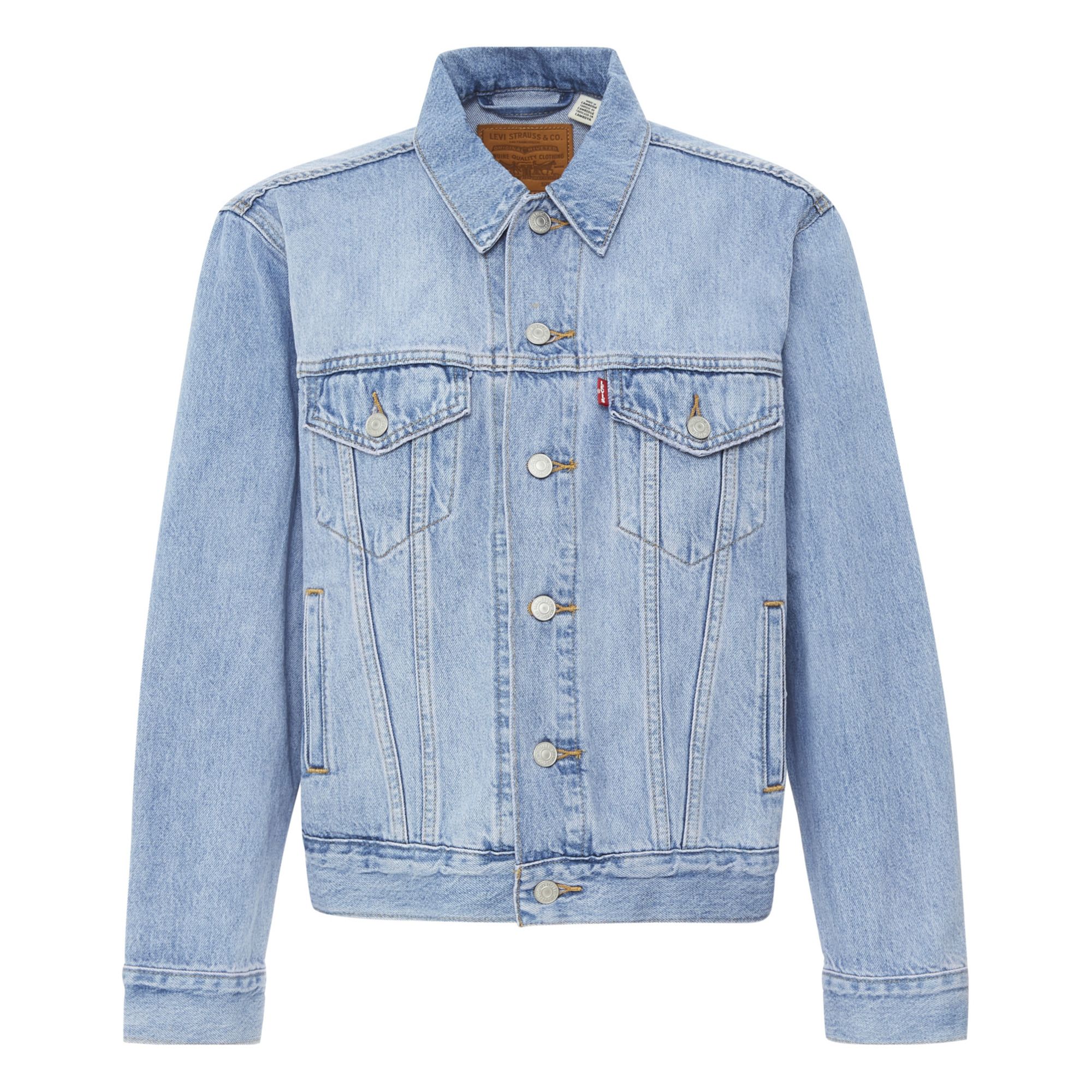 Levi's Made & Crafted - Levi's Ex Boyfriend Trucker Jacket - Light Blue |  Smallable