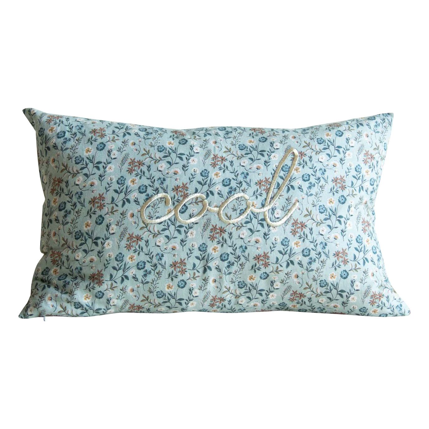Gabrielle Paris - Coussin Colombo Iris - 30x50cm - Bleu ciel