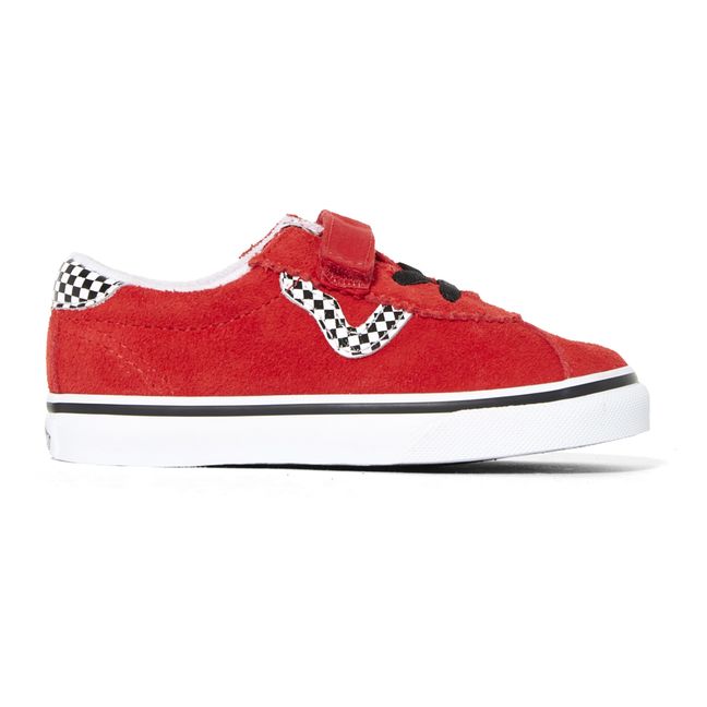 Sneakers Sport Scratchs Rosso