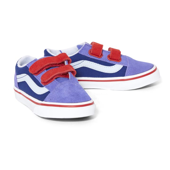 vans slip on cap lx dress blue