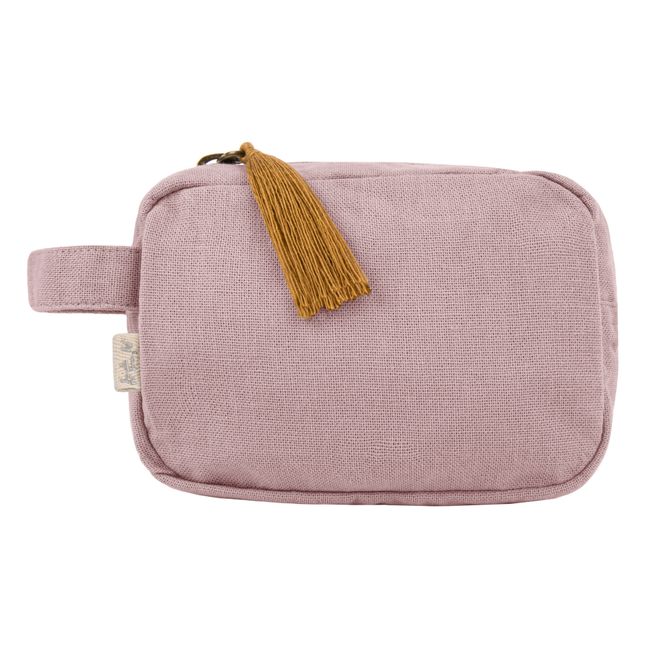 Mäppchen Companion waterproof aus Bio-Baumwolle | Dusty Pink S007