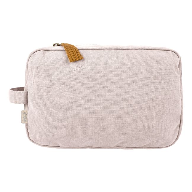 Companion Organic Cotton Waterproof Pouch | Powder S018