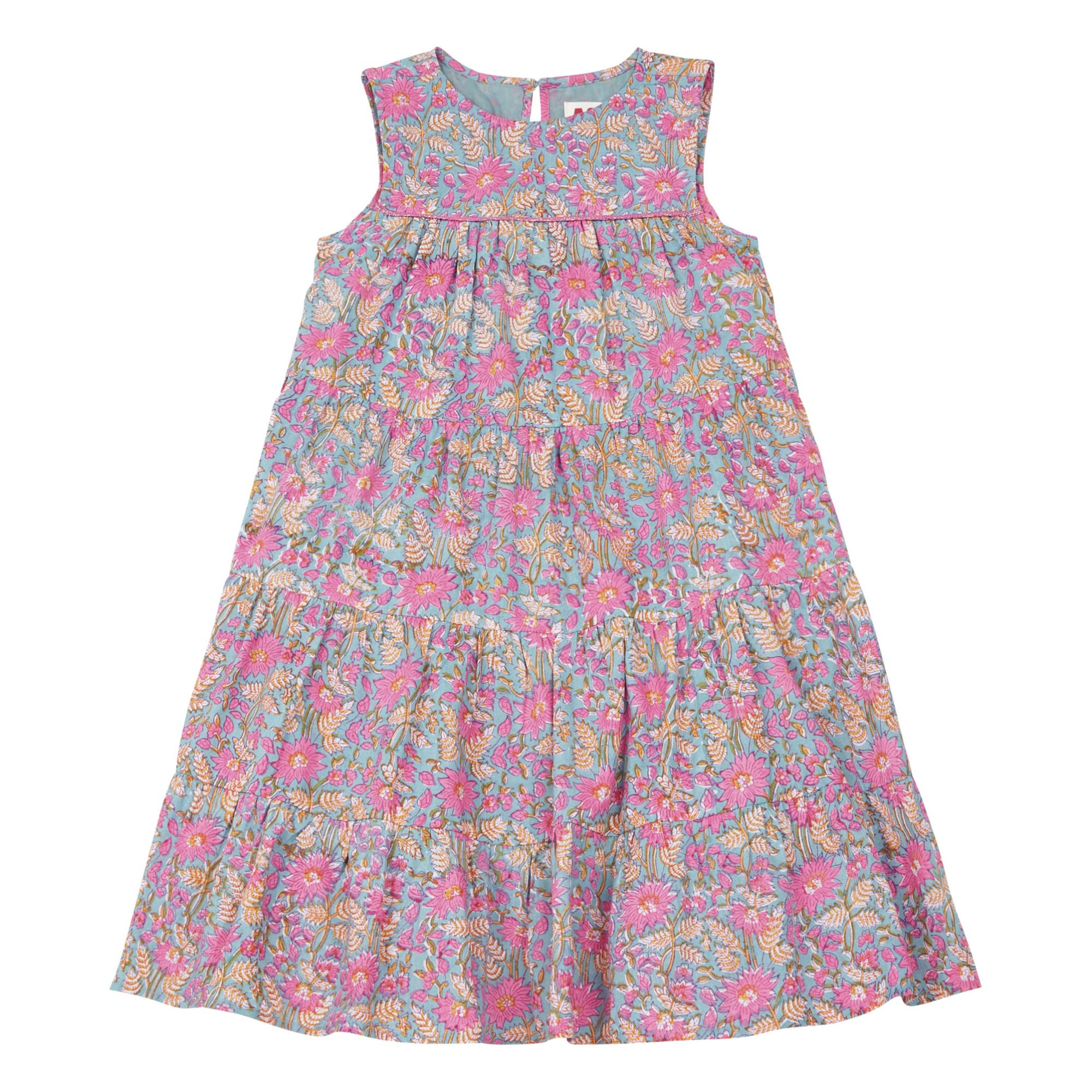 AO76 - Robe Bella - Fille - Rose