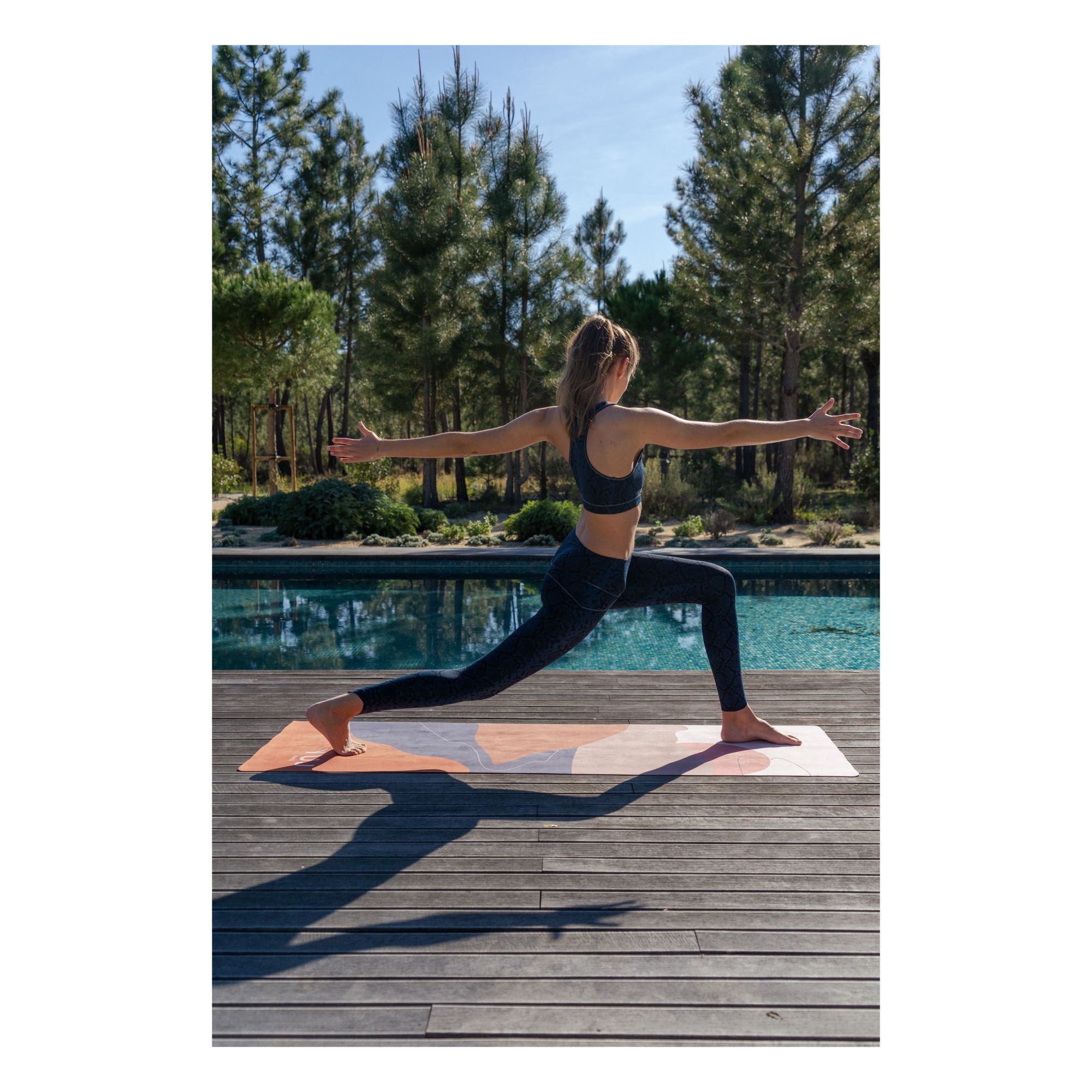 YUJ - Legging Pythblue - Femme - Bleu