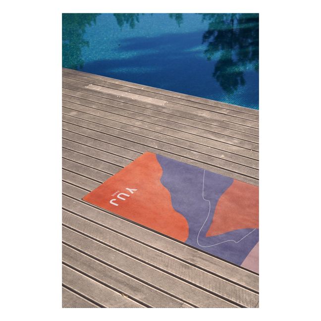 Landscape Yoga Mat  | Pink