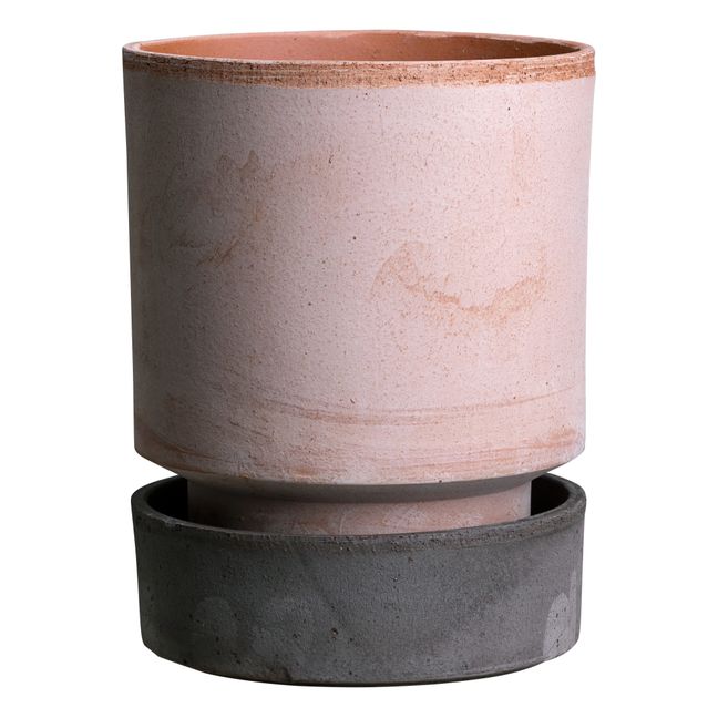 Platillo para maceta mate Hoff | Gris