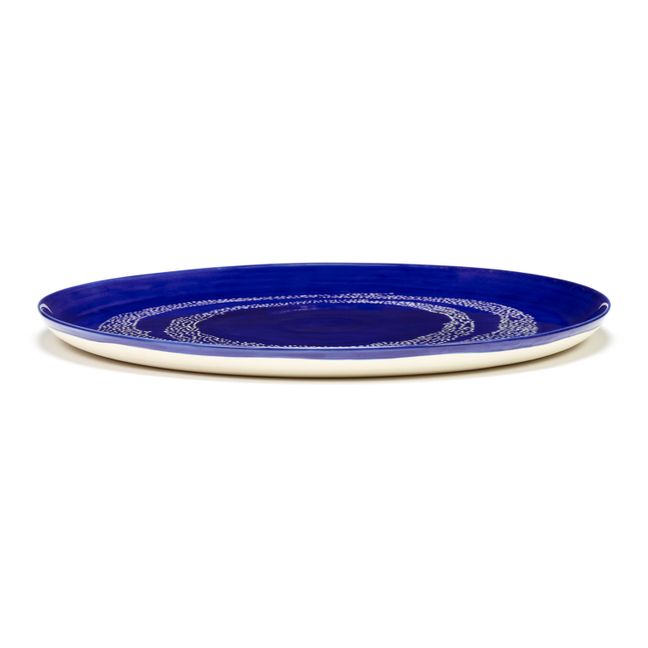 Feast Plate - Ottolenghi Royal blue