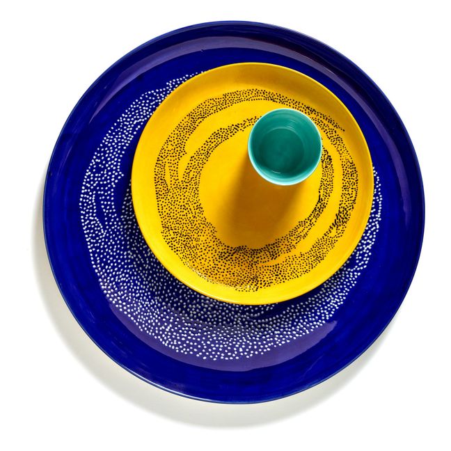 Feast Plate - Ottolenghi Royal blue