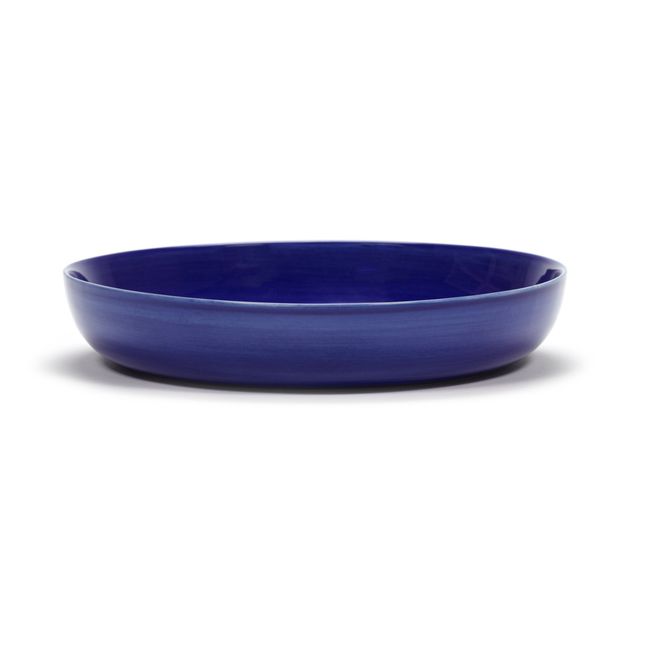 Feast Shallow Bowl - Ottolenghi Royal blue