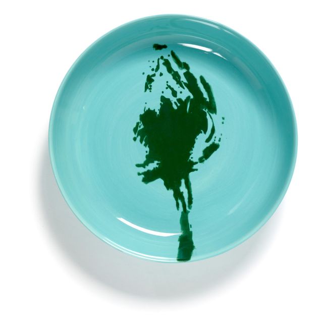 Feast Shallow Bowl - Ottolenghi Turquoise