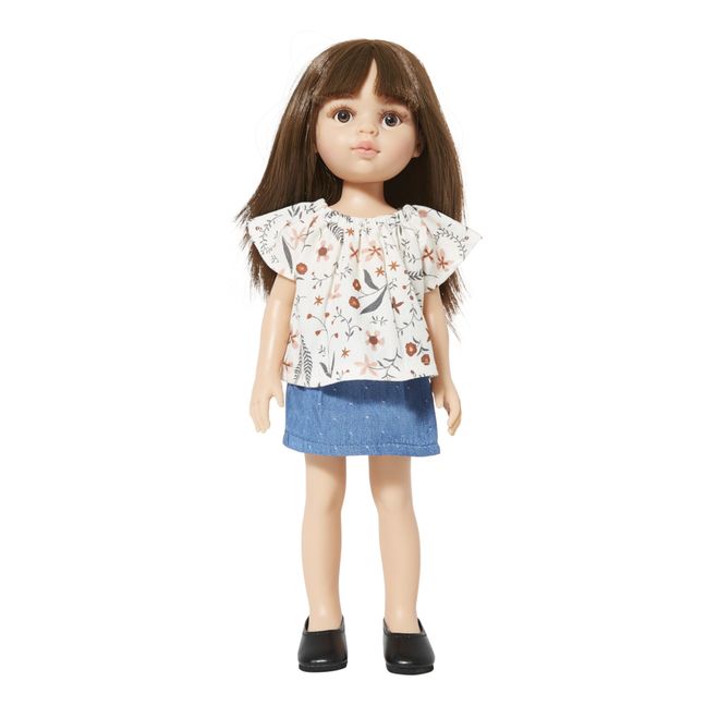 Mazarine Nina Denim Skirt and Top Set for Amigas Doll