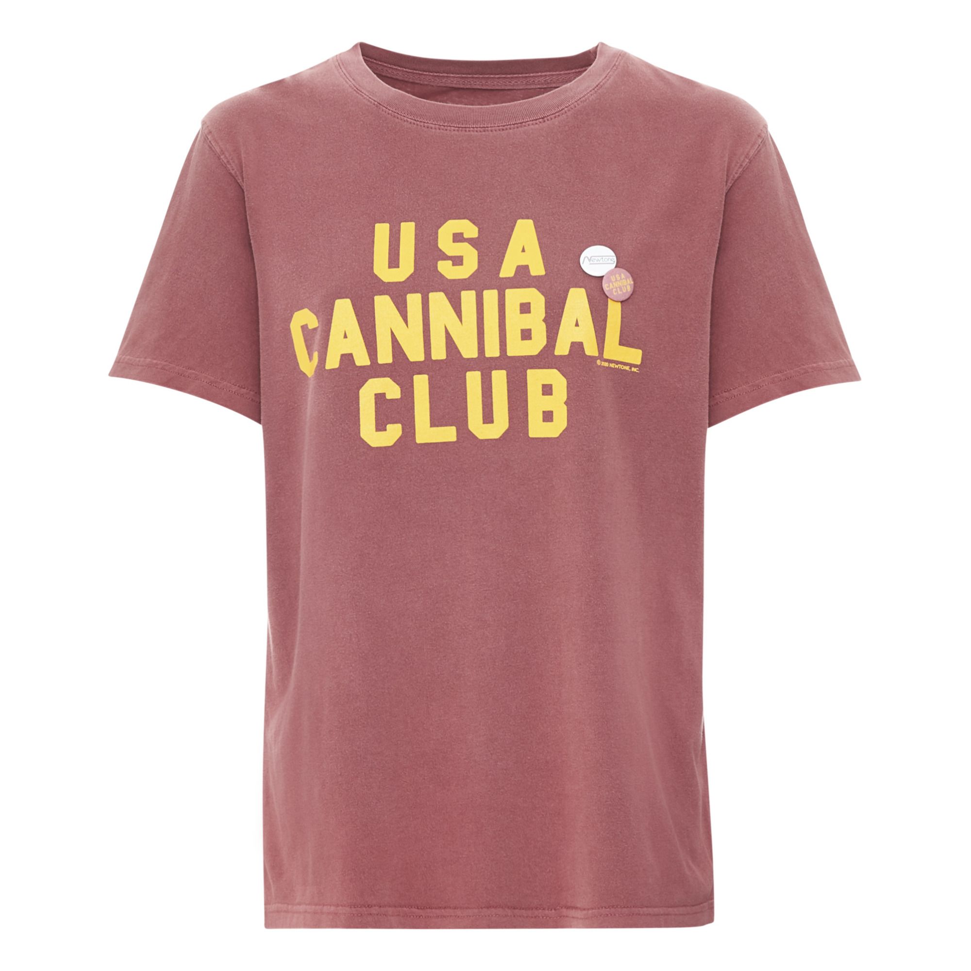 Newtone - T-Shirt Cannibal - Femme - Rouge cerise