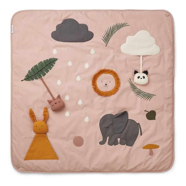 Glenn Organic Cotton Playmat | Pink